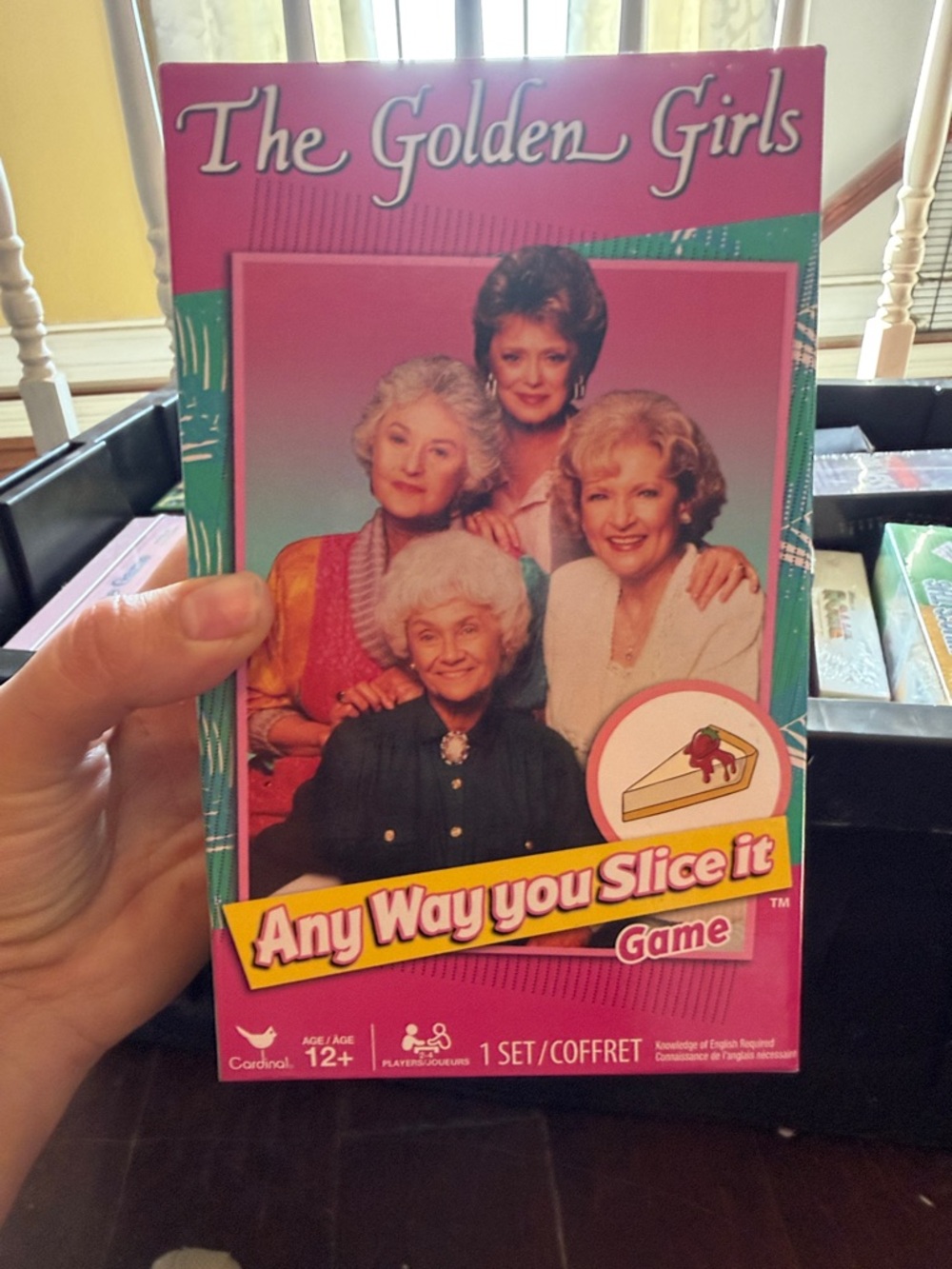 The Golden Girls Any Way You Slice It Game - Pink
